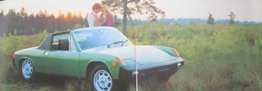 Porsche 914  2 Liter Modelprogram 1974 Carbrochure (1183)